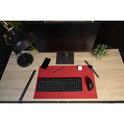 Exacompta Schreibunterlage Home Office 60 x 35 cm (B x H) schwarz/rot Produktbild pa_ohnedeko_1 XL