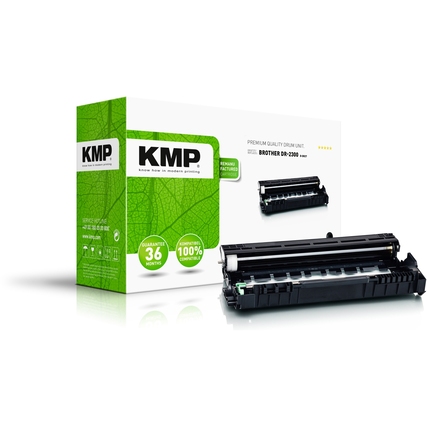Trommel für Brother DR-2300 in der Verpackung mit sichtbarer Trommelkomponente.