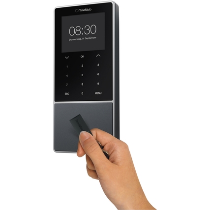 TIMEMOTO Zeiterfassungssystem TM-818 SC Produktbild pa_anwendungsbeispiel_1 XL