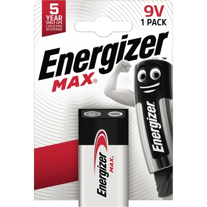 Energizer® Batterie Max® E-Block 6LR61 Alkaline 9V