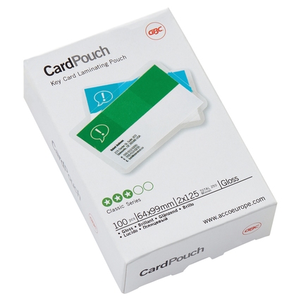 GBC® Laminierfolie Card&trade;Pouch 64 x 99 mm (B x H) Produktbild pa_produktabbildung_1 XL