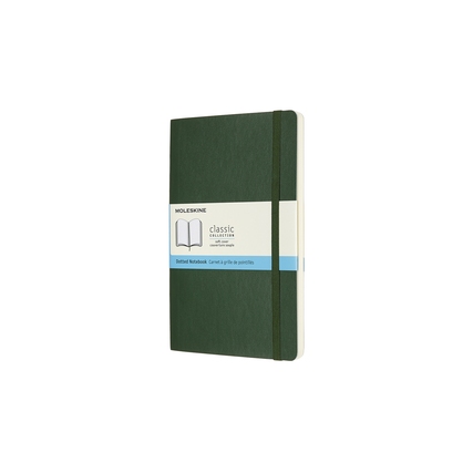 Moleskine® Notizbuch Classic Softcover L punktkariert (dotted) myrtengrün Produktbild pa_produktabbildung_1 XL