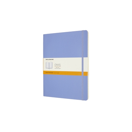 Moleskine® Notizbuch Classic Softcover XL liniert hortensienblau Produktbild pa_produktabbildung_1 XL