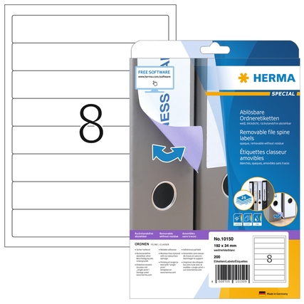 HERMA Ordnerrückenetikett Produktbild pa_produktabbildung_1 XL