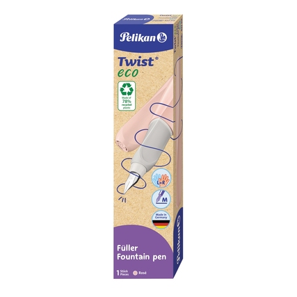 Pelikan Füllfederhalter Twist® eco rosé Produktbild pa_produktabbildung_3 XL