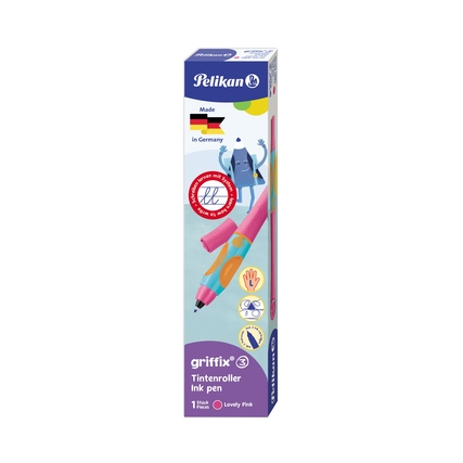 Pelikan Tintenroller griffix® Linkshänder lovely pink Produktbild pa_produktabbildung_2 XL