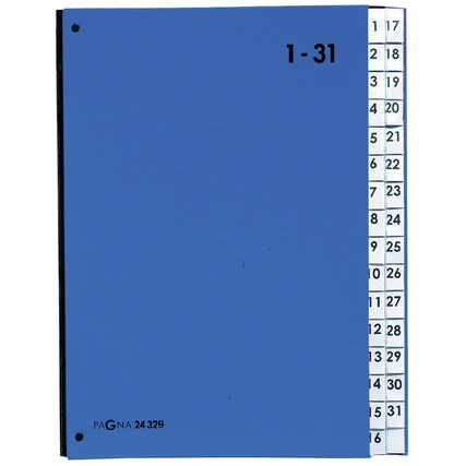 PAGNA Pultordner 32 Fächer blau Produktbild pa_produktabbildung_1 XL