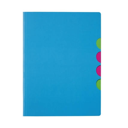 PAGNA Ordnungsmappe Funky School 5 Fächer hellblau Produktbild pa_produktabbildung_2 XL