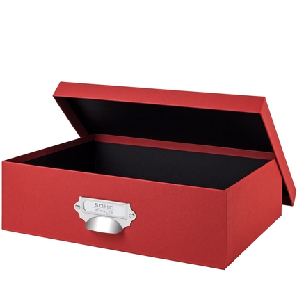 S.O.H.O. Aufbewahrungsbox exklusiv rot Produktbild pa_produktabbildung_2 XL