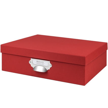 S.O.H.O. Aufbewahrungsbox exklusiv rot Produktbild pa_produktabbildung_1 XL