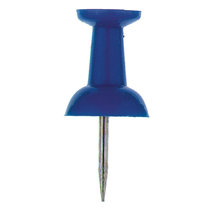 ALCO Pinnwandnadel 9 x 22 mm (Ø x L) Kunststoff dunkelblau 20 St./Pack.