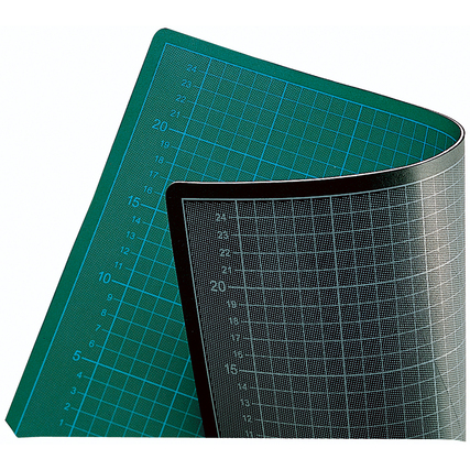 ECOBRA Schneidematte Profi-Cutting grün/schwarz 60 x 45 x 0,31 cm (B x H x T) Produktbild pa_produktabbildung_1 XL