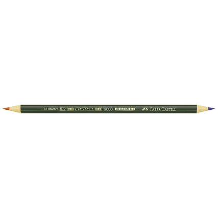 Faber-Castell Kopierstift CASTELL® Document beidseitig gespitzt rot, blau Produktbild pa_produktabbildung_1 XL