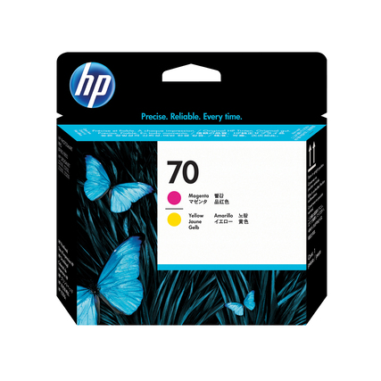 HP Druckkopf 70 magenta/gelb Produktbild pa_produktabbildung_1 XL