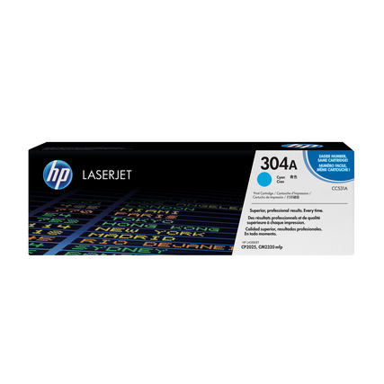 HP Toner 304A cyan Produktbild pa_produktabbildung_1 XL