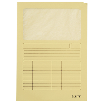Leitz Sichtmappe 100 St./Pack. gelb Produktbild pa_produktabbildung_1 XL