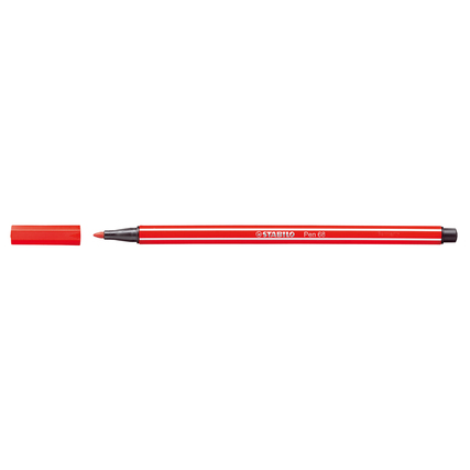 STABILO® Fasermaler Pen 68 karminrot Produktbild pa_produktabbildung_1 XL