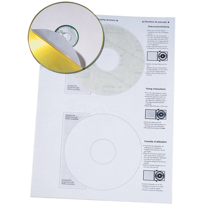 Soennecken CD/DVD Etikett 116 mm Produktbild pa_ohnedeko_1 XL