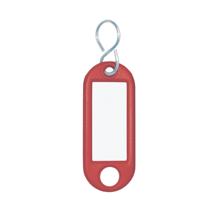 WEDO® Schlüsselanhänger 100 St./Pack. rot Produktbild pa_produktabbildung_1 XL