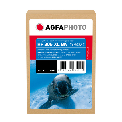 AgfaPhoto Tintenpatrone Kompatibel mit HP 305XL schwarz Produktbild pa_produktabbildung_1 XL