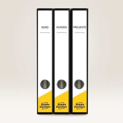 Avery Zweckform Ordnerrückenetikett ultragrip schmal/lang Produktbild pa_ohnedeko_1 XL
