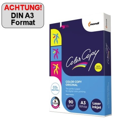 Color Copy Kopierpapier DIN A3 90 g/m² 500 Bl./Pack. Produktbild pa_produktabbildung_1 XL