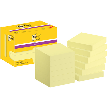 Post-it® Haftnotiz Super Sticky Notes 47,6 x 47,6 mm (B x H) Produktbild pa_produktabbildung_1 XL