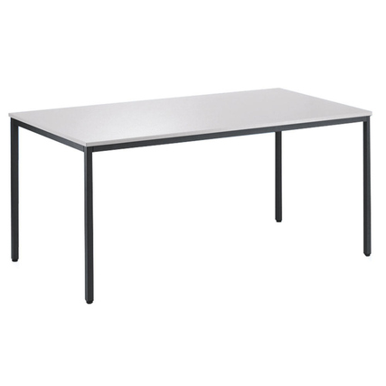 Konferenztisch BASE MODUL 2.000 x 720 x 800 mm (B x H x T) anthrazit lichtgrau Produktbild pa_produktabbildung_1 XL