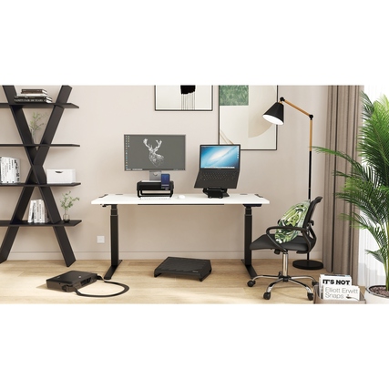 Fellowes® Fußstütze Breyta&trade; schwarz Produktbild pa_ohnedeko_1 XL