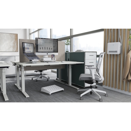 Fellowes® Notebookständer Breyta&trade; weiß Produktbild pa_ohnedeko_2 XL
