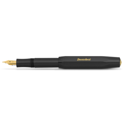 KAWECO Füllfederhalter CLASSIC SPORT M (Medium) schwarz Produktbild pa_produktabbildung_1 XL