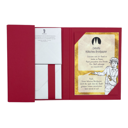 Briefpapiermappe Ortloffs Kölsches Briefpapier Produktbild pa_produktabbildung_2 XL