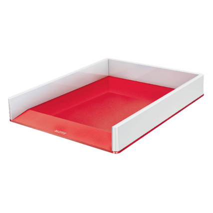 Leitz Briefablage WOW Duo Colour rot/weiß Produktbild pa_produktabbildung_1 XL