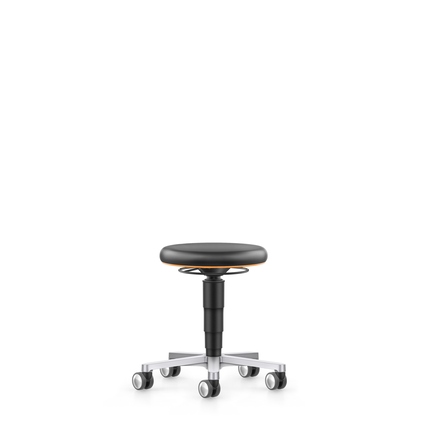 bimos Sitzhocker schwarz/orange Produktbild pa_produktabbildung_1 XL