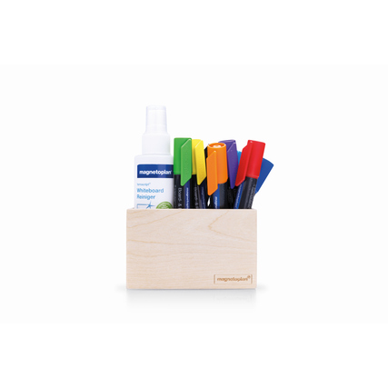 magnetoplan® Tafelschreiberhalter Wood Magnetic Box Produktbild pa_ohnedeko_1 XL