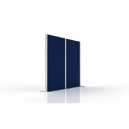magnetoplan® Stellwand Akustik Wood 2 Module blau Produktbild pa_produktabbildung_1 XL