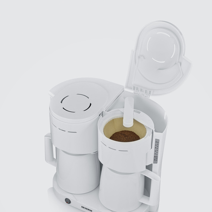 SEVERIN Kaffeemaschine Duo weiß Produktbild pa_ohnedeko_1 XL