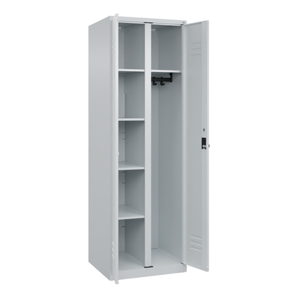 C+P Garderobenschrank Classic PLUS mit Sockel lichtgrau Produktbild pa_produktabbildung_1 XL