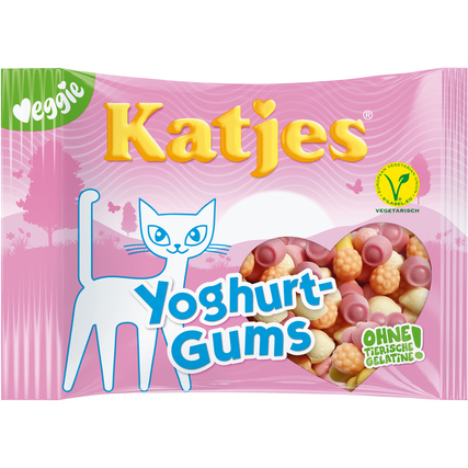 Katjes Fruchtgummi Yoghurt Gums 175 g/Pack. Produktbild pa_produktabbildung_1 XL