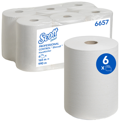Scott® Handtuchrolle Slimroll&trade; weiß Produktbild pa_produktabbildung_1 XL