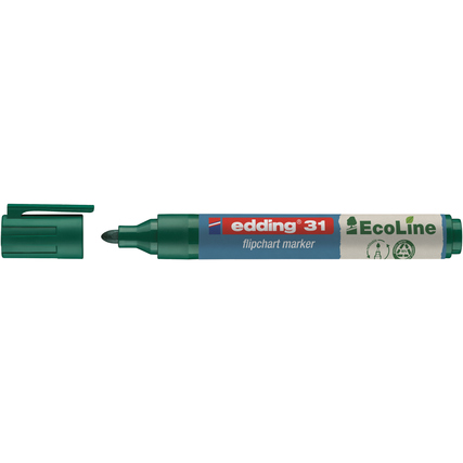 edding Flipchartmarker 31 EcoLine grün Produktbild pa_produktabbildung_1 XL