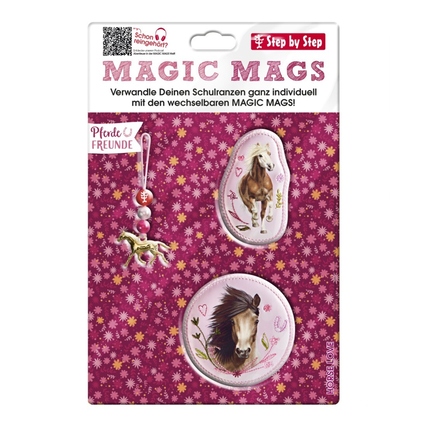 Step by Step Ranzen Accessoire MAGIC MAGS Spiegelburg Pferdefreunde Horse Love Produktbild pa_produktabbildung_2 XL
