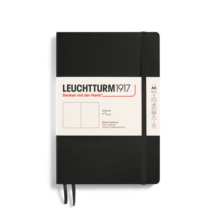 LEUCHTTURM 1917 Notizbuch Medium DIN A5 blanko Produktbild pa_produktabbildung_1 XL