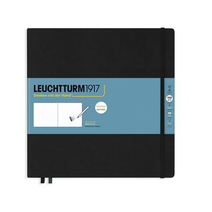 LEUCHTTURM 1917 Skizzenbuch Quadrat Hardcover Produktbild pa_produktabbildung_1 XL