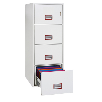 Phoenix Hängeregistraturschrank World Class Vertical Fire File Schlüsselschloss 4 Hängeregistraturen Produktbild pa_ohnedeko_1 XL