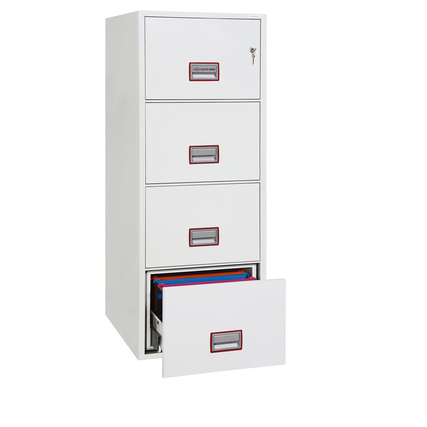 Phoenix Hängeregistraturschrank World Class Vertical Fire File 4 Hängeregistraturen Produktbild pa_ohnedeko_1 XL