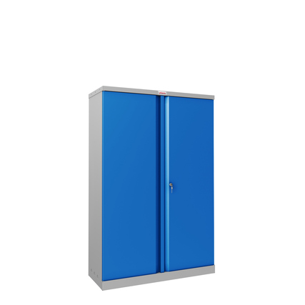 Phoenix Flügeltürenschrank 915 x 1.400 x 370 mm (B x H x T) blau Produktbild pa_produktabbildung_1 XL