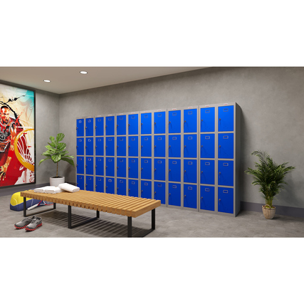 Phoenix Kleiderspind Personal Locker blau Produktbild pa_ohnedeko_2 XL
