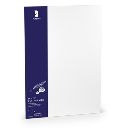 Rössler Briefpapier Echt Bütten Produktbild pa_produktabbildung_1 XL
