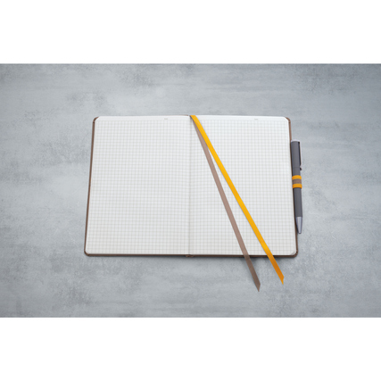 SIGEL Notizbuch linescape ca. DIN A5 liniert braun Produktbild pa_ohnedeko_1 XL